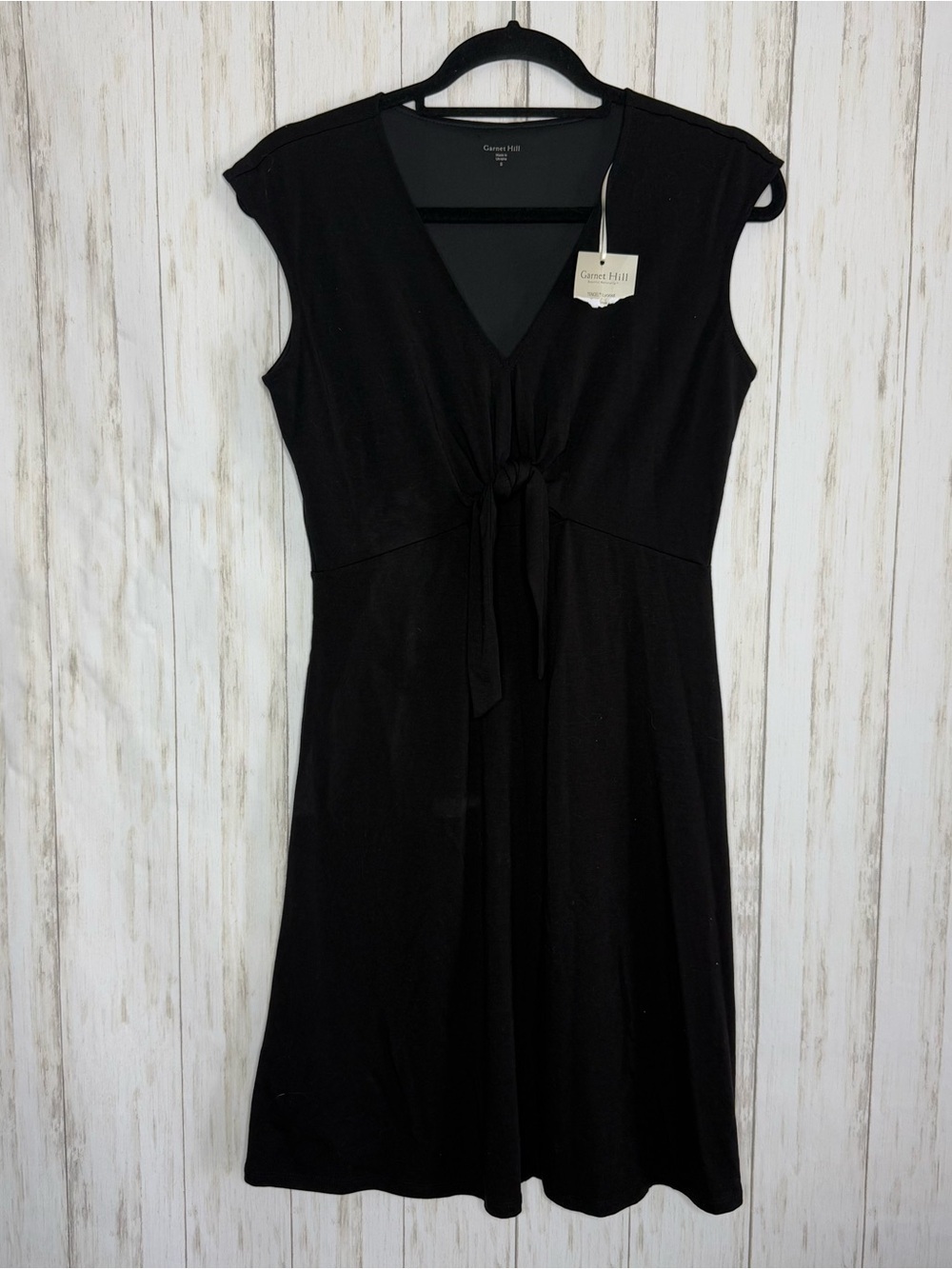 Garnett Hill NWT black baby doll dress Small